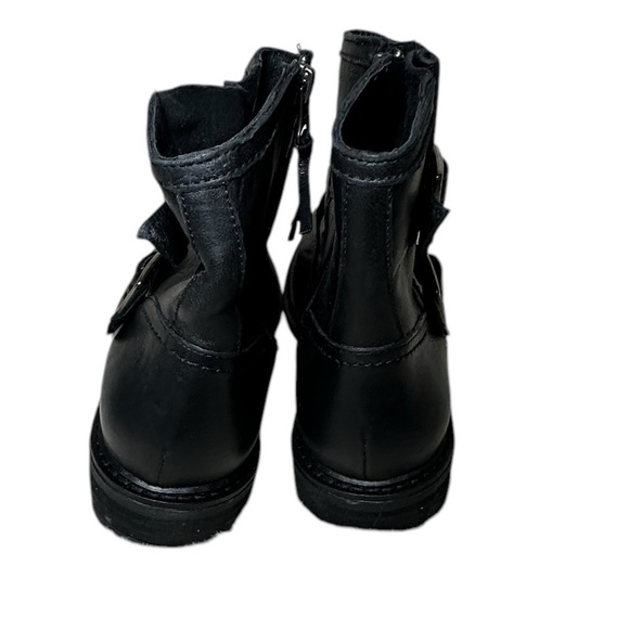 New Sofft Shoes Womens Size 6 Black Leather Side Zip Boot - Picture 5 of 9